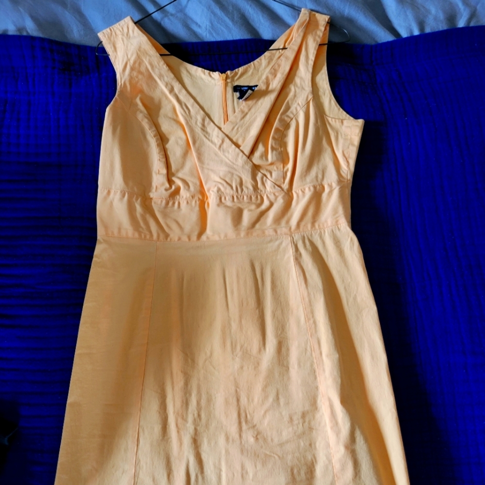 Gap sherbet colored mini dress size 6